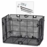 Asista Folding Rear Side 13l Kurv, Black, One Size