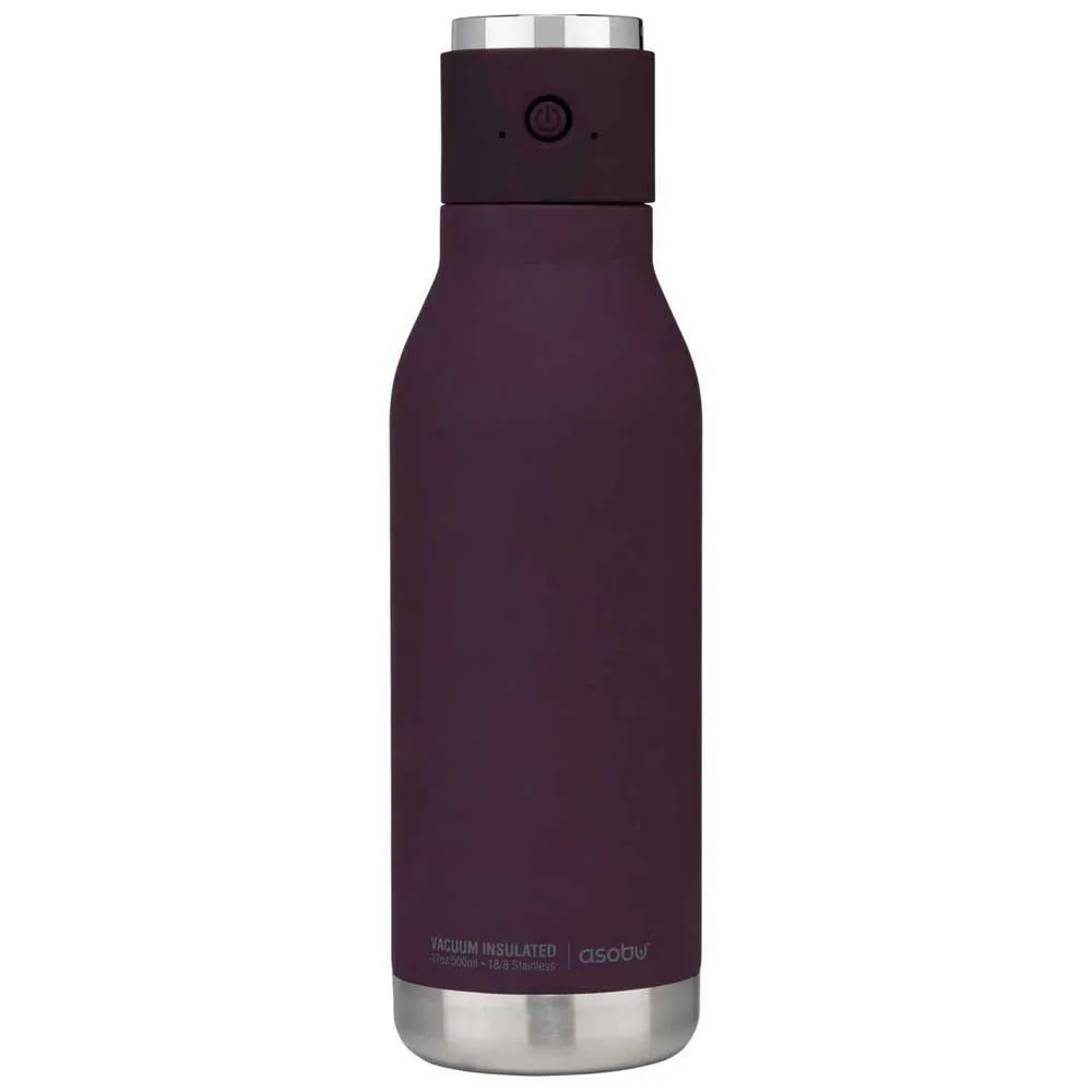 Asobu Bt60 500ml With Bluetooth Speaker Termosflaske, Purple, One Size
