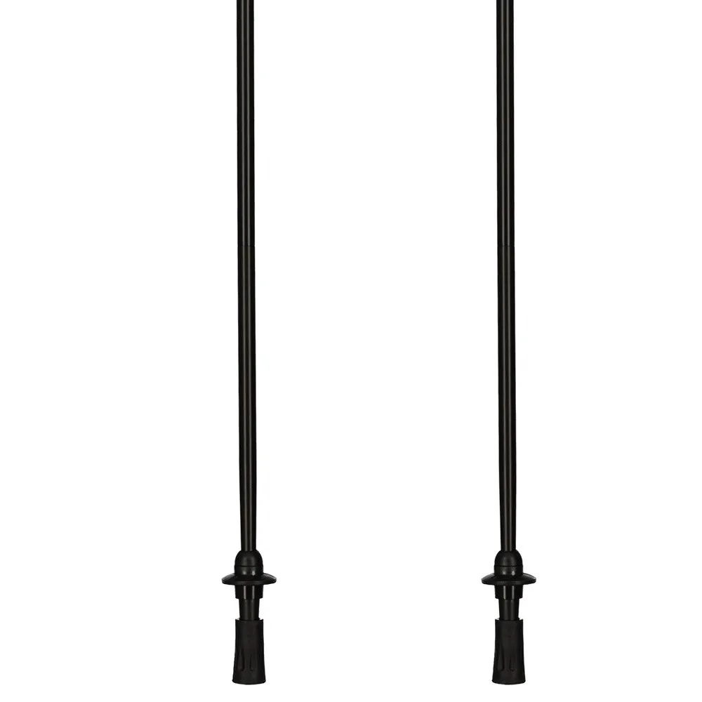 Asolo Approach Dlx Spaserstokker, Black / grey, 110-130cm