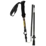 Asolo Approach Dlx Spaserstokker, Black / grey, 110-130cm