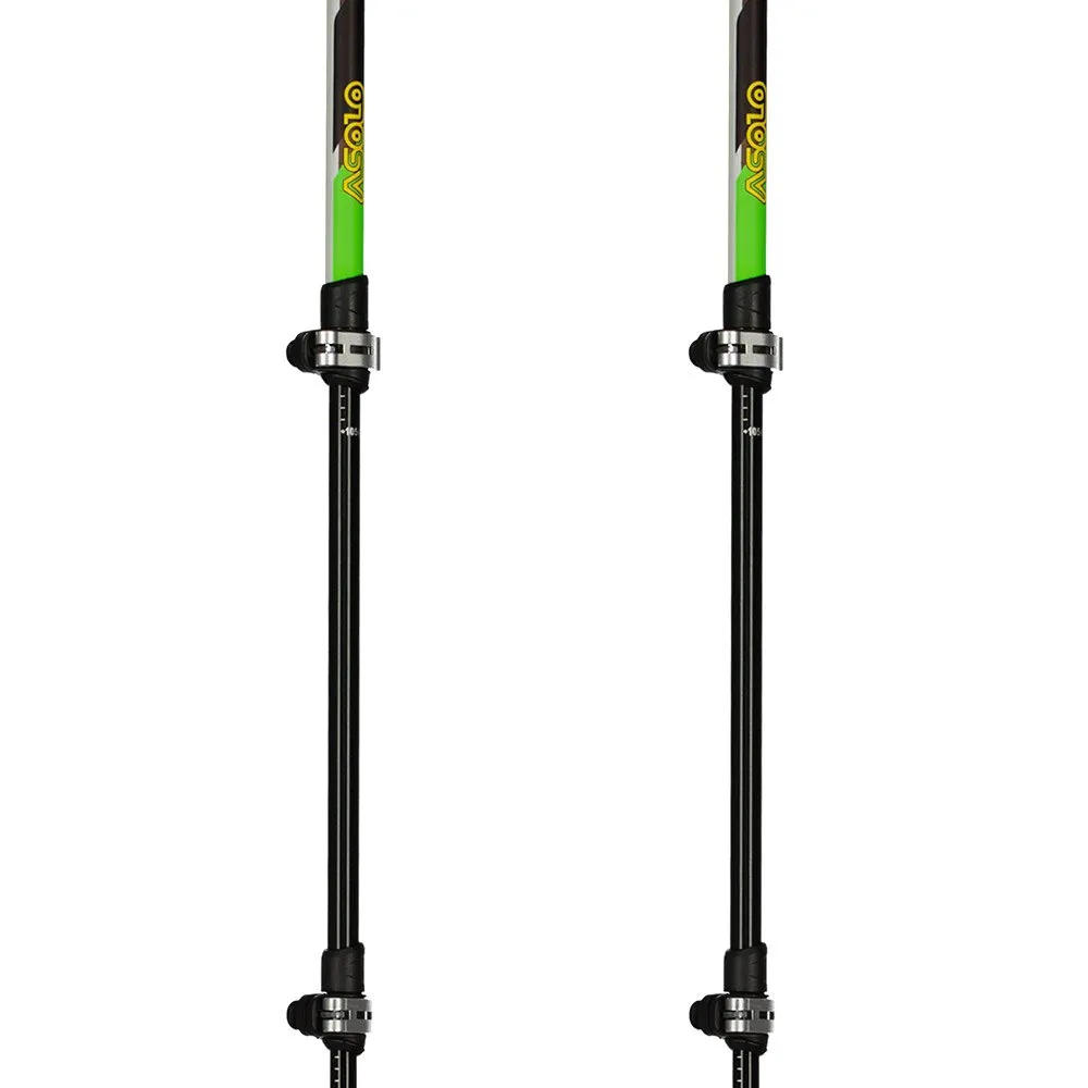 Asolo Aspe Ql Long Dlx Spaserstokker, Green, 64-135cm