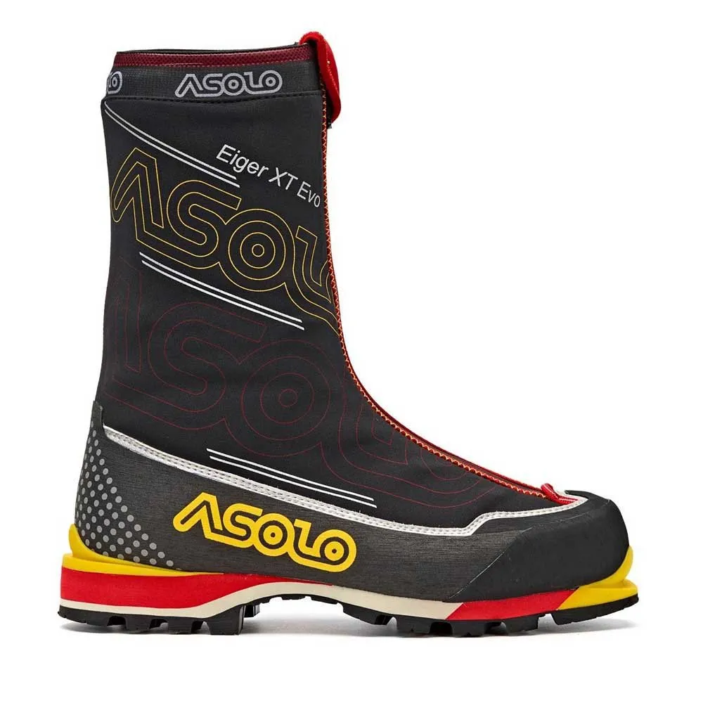 Asolo Eiger Xt Evo Goretex Fjellklatrestøvler, Black / red