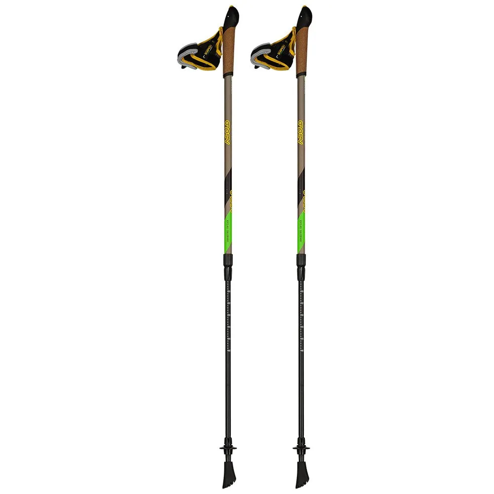 Asolo Escape 3 Top-click Dlx Spaserstokker, Green / grey / black, 64-135cm Asolo Escape 3 Top-click Dlx Spaserstokker, Green / grey / black, 64-135cm