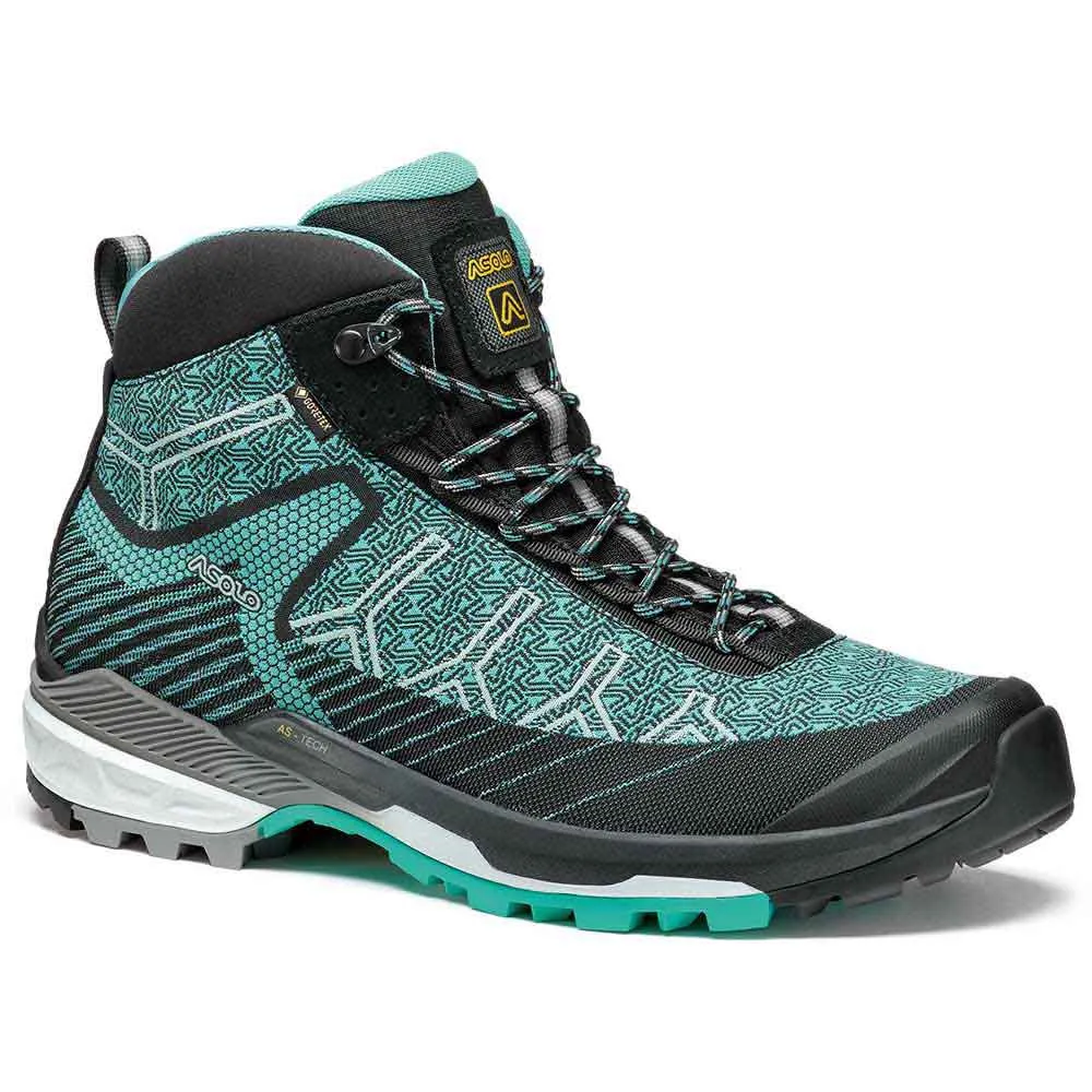 Asolo Falcon Evo Jaquard Gv Ml Tursko, Black / aqua green