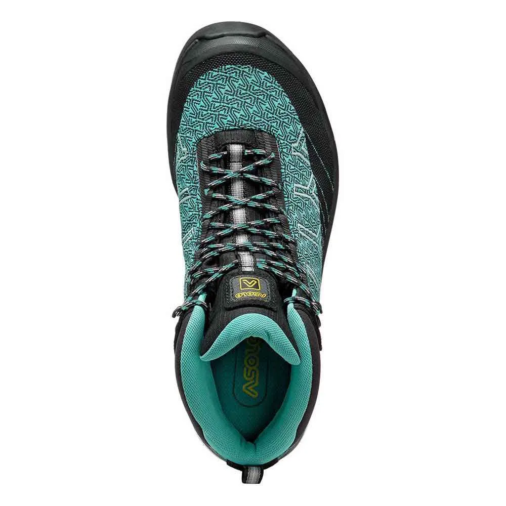 Asolo Falcon Evo Jaquard Gv Ml Tursko, Black / aqua green