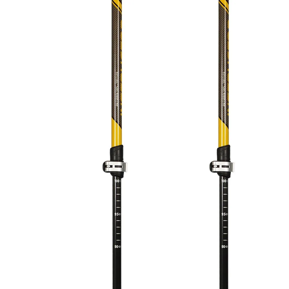 Asolo Instructor Carbon 2 Dlx Spaserstokker, Yellow / grey / black, 70-130cm Asolo Instructor Carbon 2 Dlx Spaserstokker, Yellow / grey / black, 70-130cm