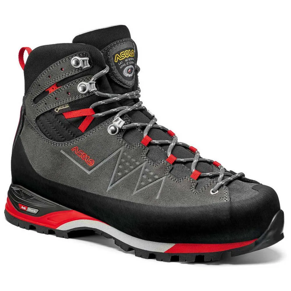 Asolo Traverse Goretex Tursko, Graphite / red Asolo Traverse Goretex Tursko, Graphite / red