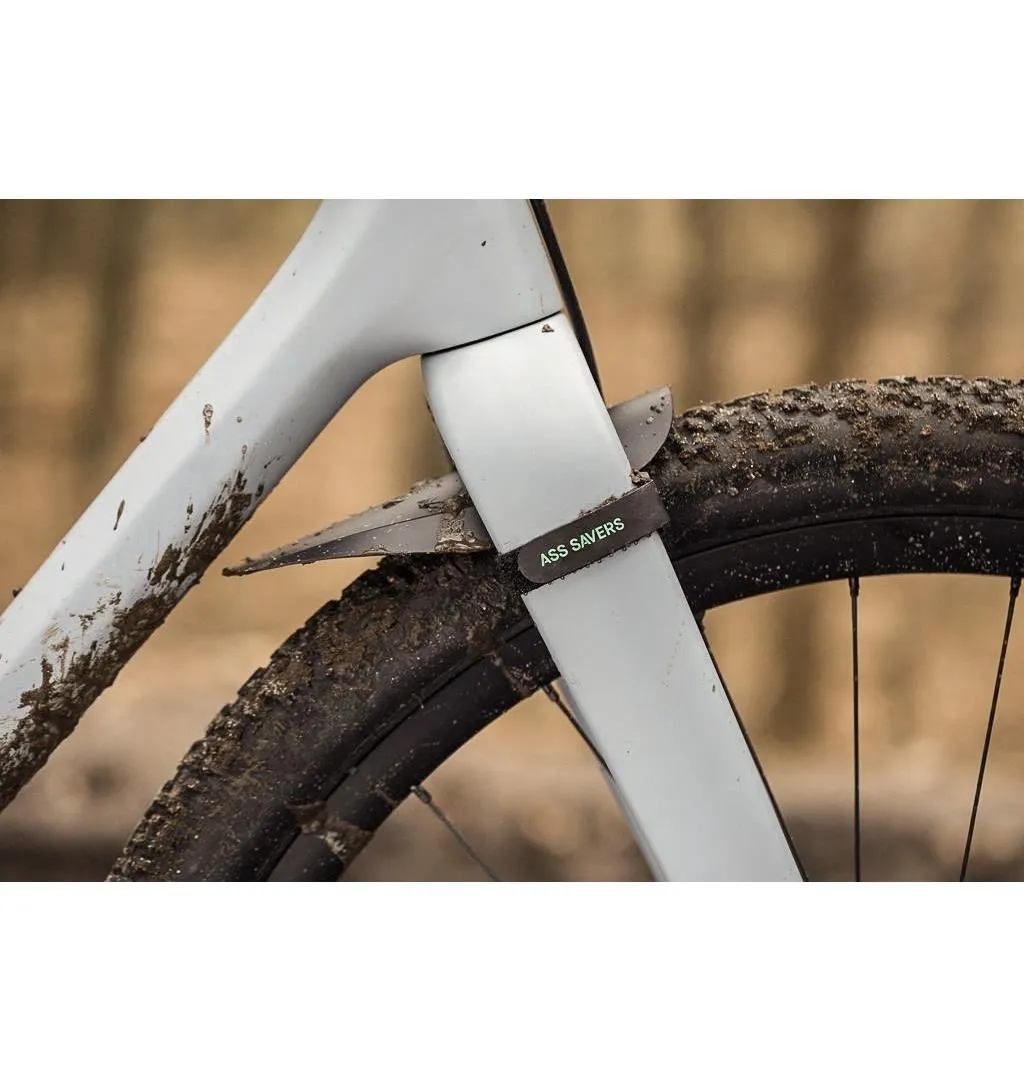 Ass Savers Mudder Mini Framskjerm, Svart