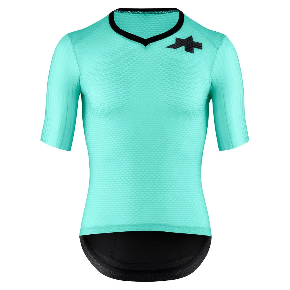 ASSOS Equipe Rsr S11 Kort Ermet Trøye Refurbished, Halo green