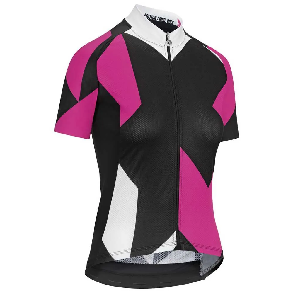 ASSOS Fastlane Rock Kort Ermet Trøye Refurbished, Pong pink