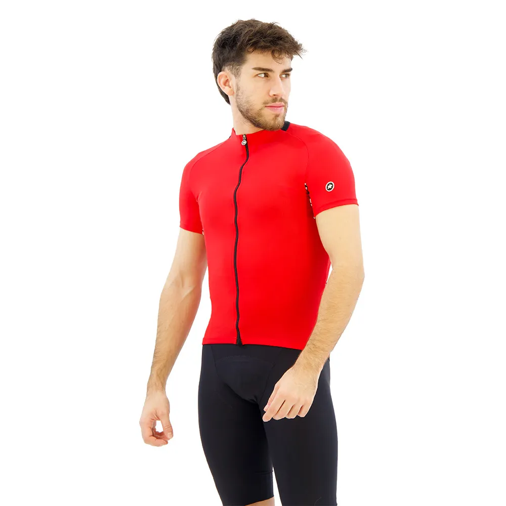 ASSOS Mille Gt Kort Ermet Trøye, National red, S