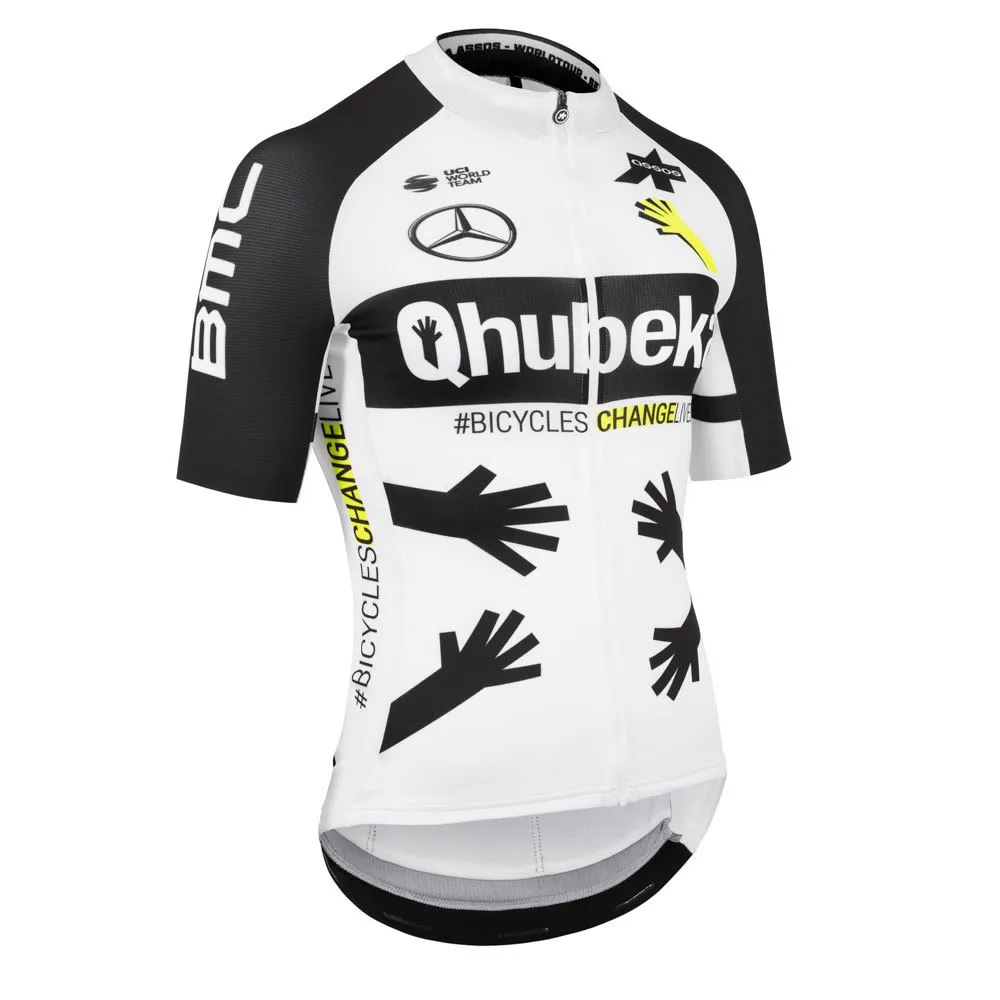 ASSOS Team Qhubeka 2021 Gt Kort Ermet Trøye, Blue ASSOS Team Qhubeka 2021 Gt Kort Ermet Trøye, Blue