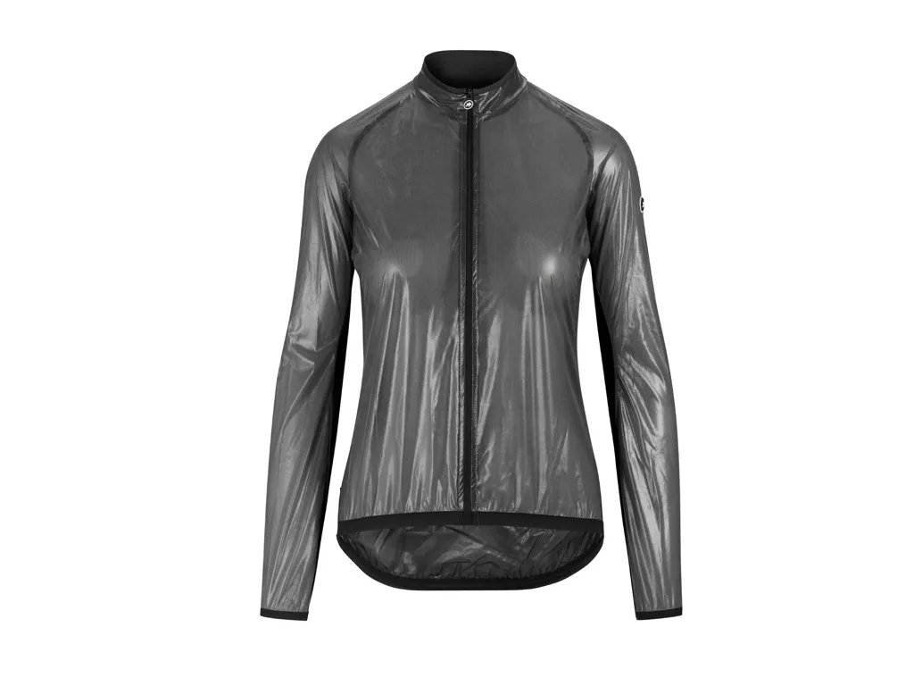 ASSOS UMA GT Clima Jacket EVO - Reflekterende dame vindjakke - - Str. XL 2. sortering, Grå