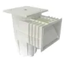 Astral 00250 Skimmer Standard Munnstykke Firkantet Deksel 15l unisex, White, One Size