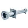Astral 00327 Inox Aisi304 L240mm Veggrør Med 1 1/2 Innvendig Gjenger I Begge Ender unisex, Grey, 240mm