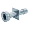 Astral 00328 Inox Aixi304 L340mm Veggledning Begge Ender Med 1 1/2 Indre Gjenge unisex, Grey, 340mm
