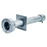 Astral 00328 Inox Aixi304 L340mm Veggledning Begge Ender Med 1 1/2 Indre Gjenge unisex, Grey, 340mm
