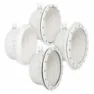 Astral 00364 Nisjeglassfiberbasseng Med Innsatser 230mm unisex, White, One Size