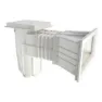 Astral 01464 Skimmer For Linerbasseng Langt Munnstykke Firkantet Lokk 15l unisex, White, One Size