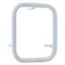 Astral 09447 Ø Rektangulært Håndtak I Malt Aisi- 316l 340x30x70cm 28mm unisex, White, One Size