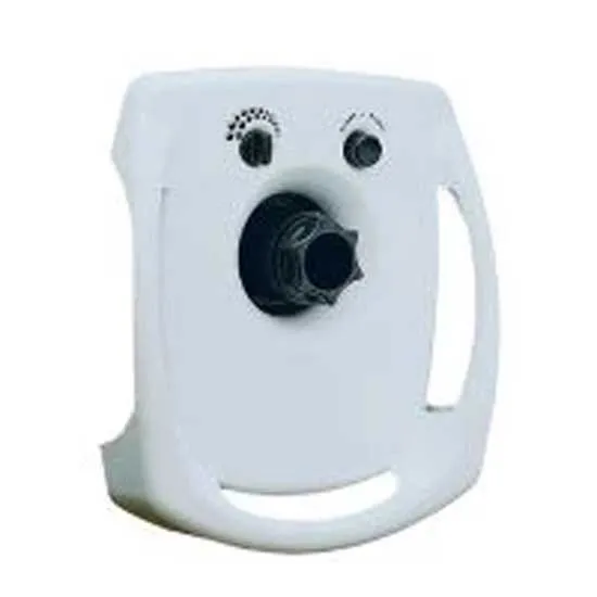 Astral 11013 Dysefrontplate Innebygd Håndtak Plast For Plasthus unisex, White, One Size