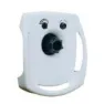 Astral 11013 Dysefrontplate Innebygd Håndtak Plast For Plasthus unisex, White, One Size