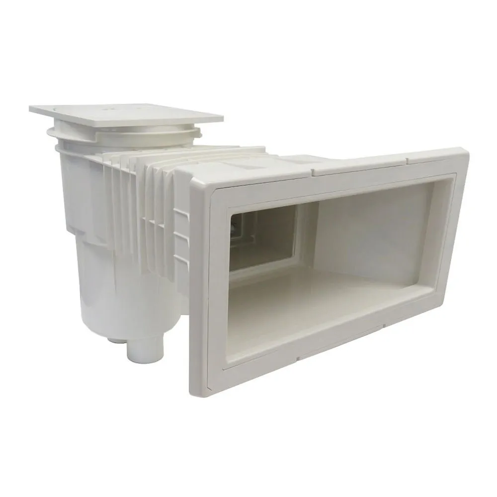 Astral 11304 Skimmer Standard Langt Munnstykke Firkantet Lokk 17l unisex, White, One Size