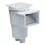 Astral 11306 Skimmer Standard Munnstykke Firkantet Deksel 17.5l unisex, White, One Size