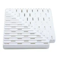 Astral 22383 90º H35mm L200mm L1_195mm Hjørnefliser Av Plast Til Overløpskanal unisex