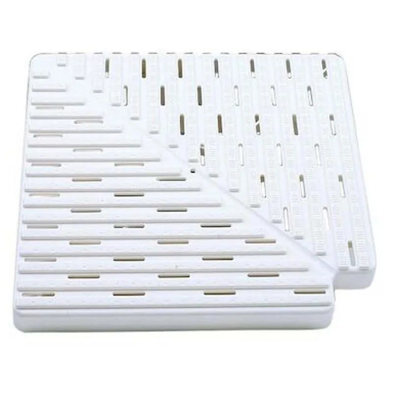 Astral 22385 90º H35mm L300mm L1_295mm Hjørnefliser Av Plast Til Overløpskanal unisex, White, One Size Astral 22385 90º H35mm L300mm L1_295mm Hjørnefliser Av Plast Til Overløpskanal unisex, White, One Size