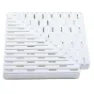 Astral 22385 90º H35mm L300mm L1_295mm Hjørnefliser Av Plast Til Overløpskanal unisex, White, One Size