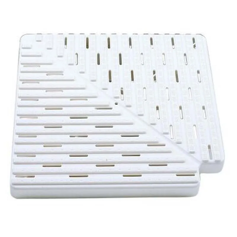 Astral 22386 90º H35mm L340mm L1_335mm Hjørnefliser Av Plast Til Overløpskanal unisex, White, One Size Astral 22386 90º H35mm L340mm L1_335mm Hjørnefliser Av Plast Til Overløpskanal unisex, White, One Size
