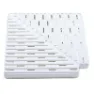 Astral 22386 90º H35mm L340mm L1_335mm Hjørnefliser Av Plast Til Overløpskanal unisex, White, One Size