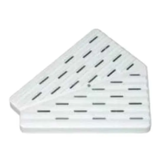 Astral 22388 45º H22mm L250mm L1_245mm Hjørnefliser Av Plast Til Overløpskanal unisex, White, One Size Astral 22388 45º H22mm L250mm L1_245mm Hjørnefliser Av Plast Til Overløpskanal unisex, White, One Size