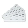 Astral 22390 45º H22mm L340mm L1_335mm Hjørnefliser Av Plast Til Overløpskanal unisex, White, One Size