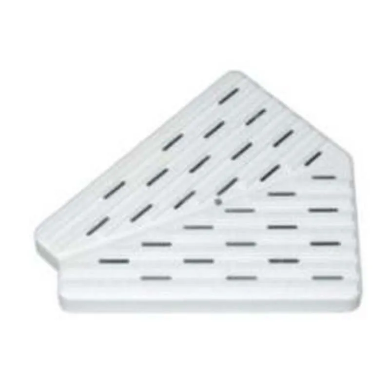 Astral 22392 45º H35mm L250mm L1_245mm Hjørnefliser Av Plast Til Overløpskanal unisex, White, One Size Astral 22392 45º H35mm L250mm L1_245mm Hjørnefliser Av Plast Til Overløpskanal unisex, White, One Size