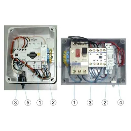 Astral 32151 Elektropneumatisk Boks For Iii 4kw 5.5hk 400 V unisex, White, One Size