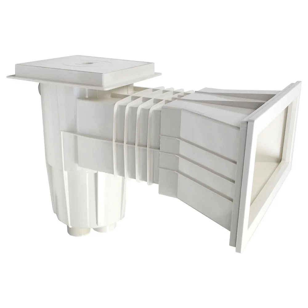 Astral 34413 Skimmer Standard Langt Munnstykke Firkantet Lokk 15l unisex, White, One Size