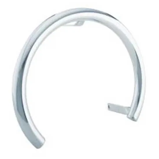 Astral 37214 Halvrundt Håndtak I Polert Aisi-316 unisex, Chromed, One Size