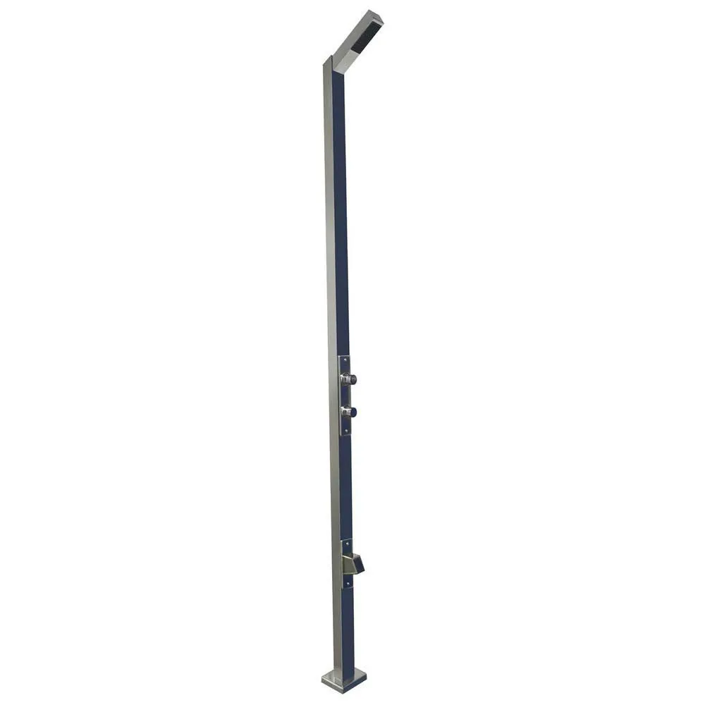 Astral 59777 Dusj Med Fotbadkran Tidsinnstilt unisex, Black, One Size