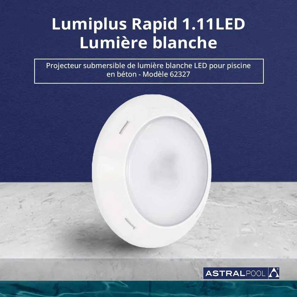 Astral 62327 Lumiplus Essential Rapic White For Concrete Pool Projektor unisex, White, One Size Astral 62327 Lumiplus Essential Rapic White For Concrete Pool Projektor unisex, White, One Size