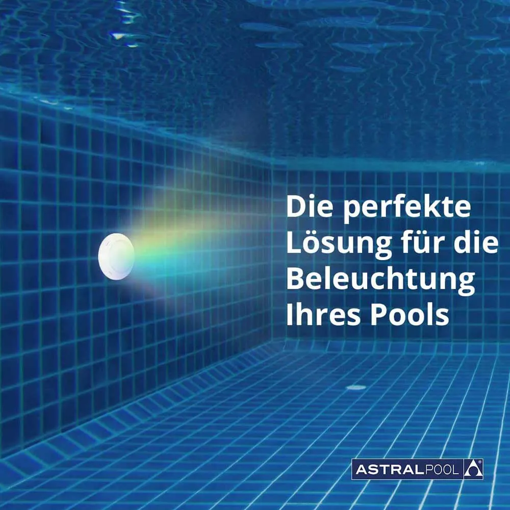 Astral 64341 Lumiplus Essential Rapid Rgb Rc1100 For Liner Pool Projektor unisex, White, One Size
