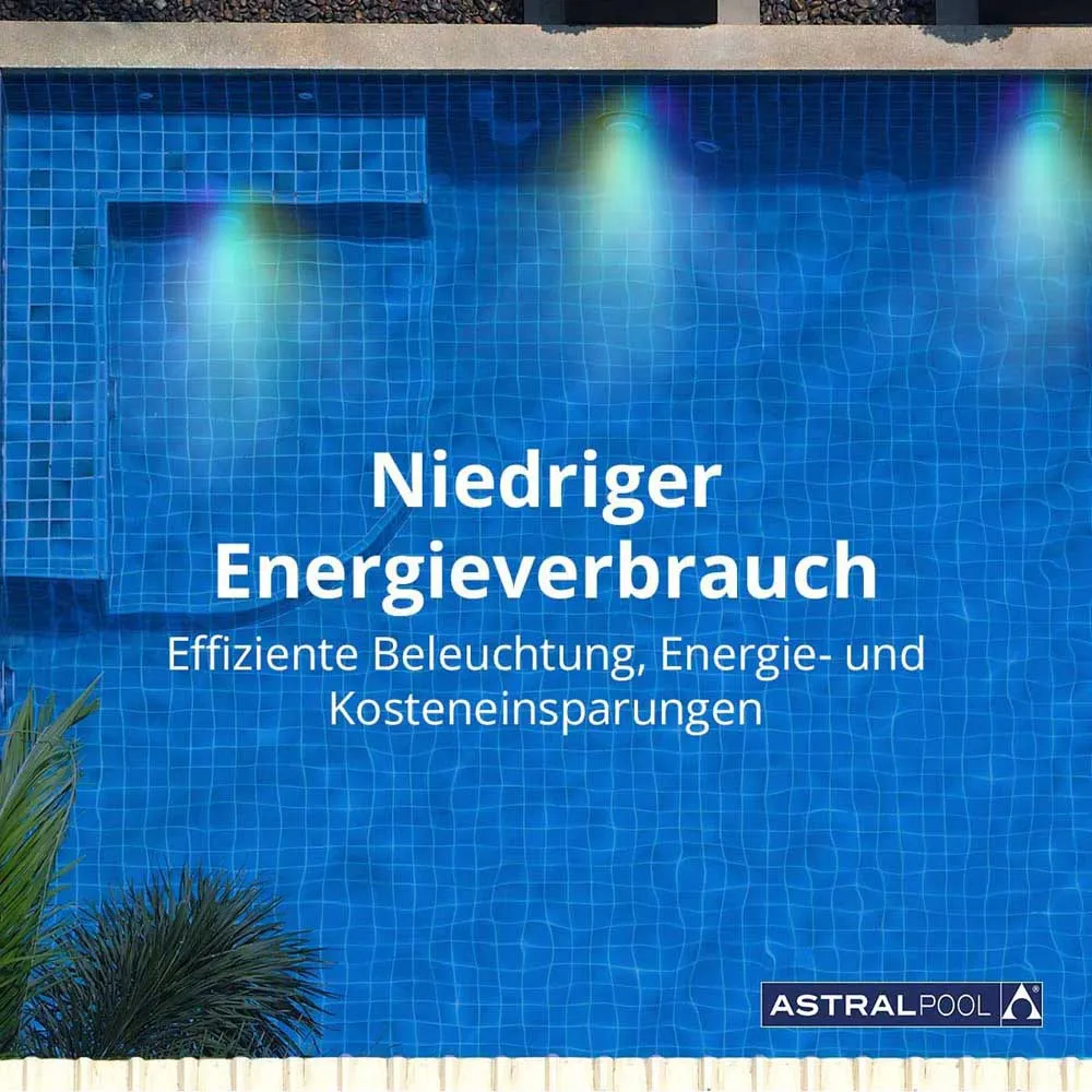 Astral 64341 Lumiplus Essential Rapid Rgb Rc1100 For Liner Pool Projektor unisex, White, One Size