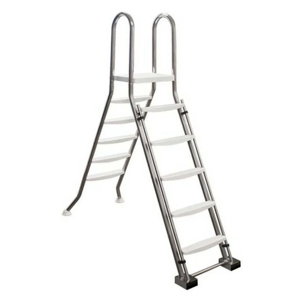 Astral Aisi-Ø43 Sikkerhetsstige Trinn Med Plattform For Over Bakken Bassenger 2x4 304l 1.35m unisex, Inox, One Size Astral Aisi-Ø43 Sikkerhetsstige Trinn Med Plattform For Over Bakken Bassenger 2x4 304l 1.35m unisex, Inox, One Size