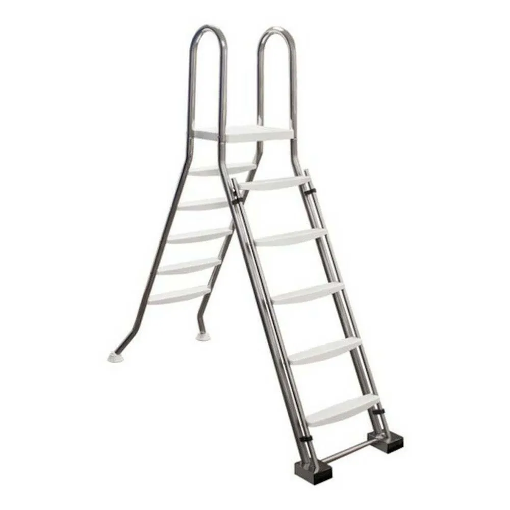 Astral Aisi-Ø43 Sikkerhetsstige Trinn Med Plattform For Over Bakken Bassenger 2x5 304l 1.5m unisex, Inox, One Size Astral Aisi-Ø43 Sikkerhetsstige Trinn Med Plattform For Over Bakken Bassenger 2x5 304l 1.5m unisex, Inox, One Size