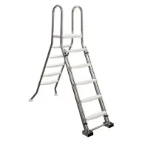 Astral Aisi-Ø43 Sikkerhetsstigestoler Med Plattform For Over Bakken Bassenger 2x3 304l 1m unisex Astral Aisi-Ø43 Sikkerhetsstigestoler Med Plattform For Over Bakken Bassenger 2x3 304l 1m unisex