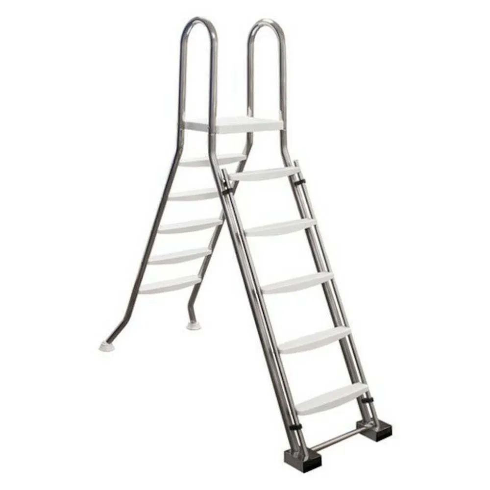 Astral Aisi-Ø43 Sikkerhetsstigestoler Med Plattform For Over Bakken Bassenger 2x3 304l 1m unisex, Inox, One Size Astral Aisi-Ø43 Sikkerhetsstigestoler Med Plattform For Over Bakken Bassenger 2x3 304l 1m unisex, Inox, One Size