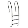 Astral Aisi304 Kombinasjonsstige For Basseng 2 Trinn unisex, Inox / black, One Size