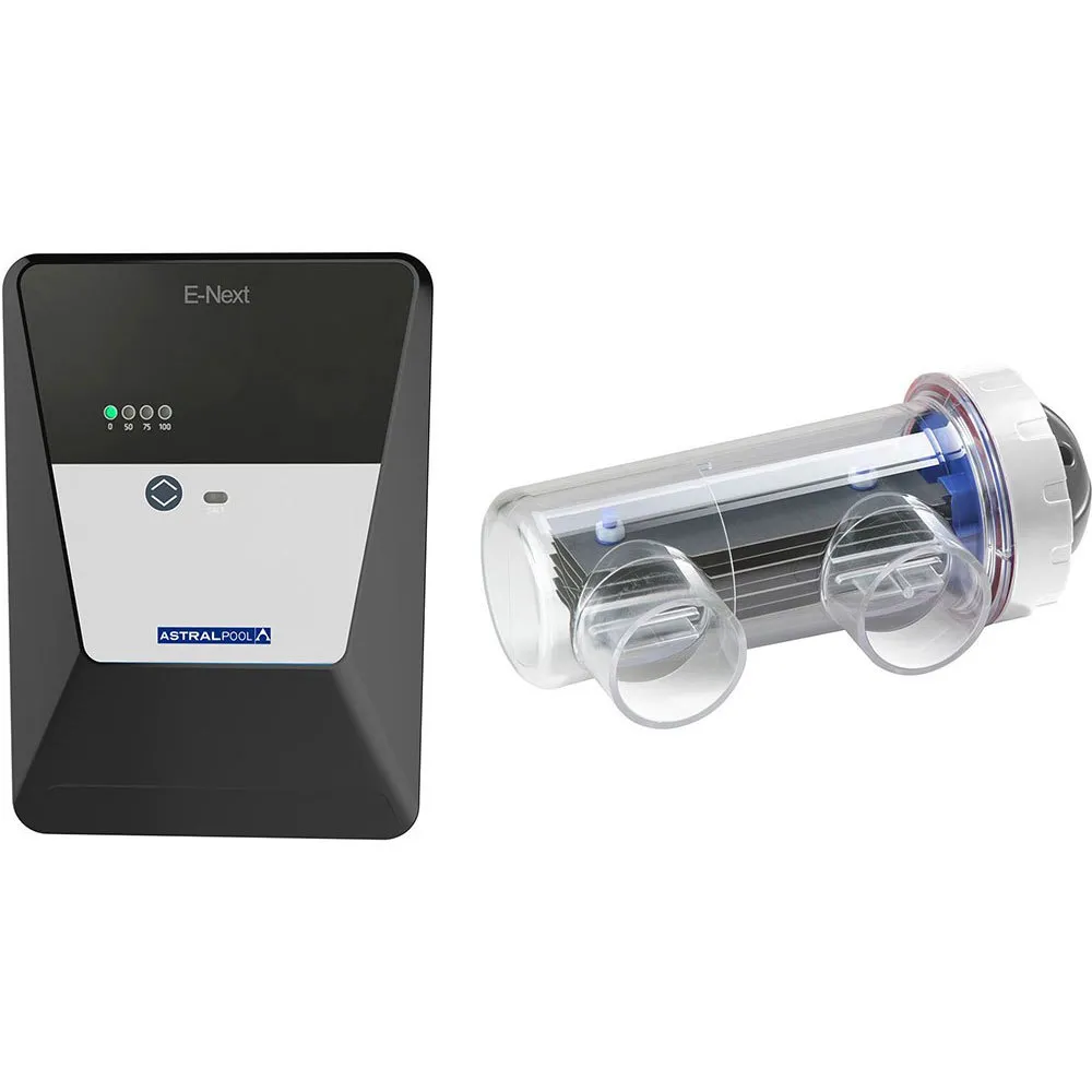 Astral E-next Saltvannsklorinatorsystem Opptil 30m³ 7g/h Refurbished unisex, Black, 30m³