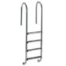 Astral Muro Aisi316 Bassengstige 3 Luksustrinn unisex, Inox / black, One Size